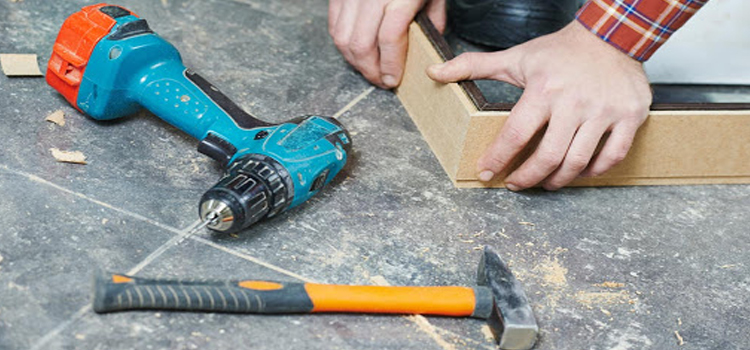 broken door frame repair Madera